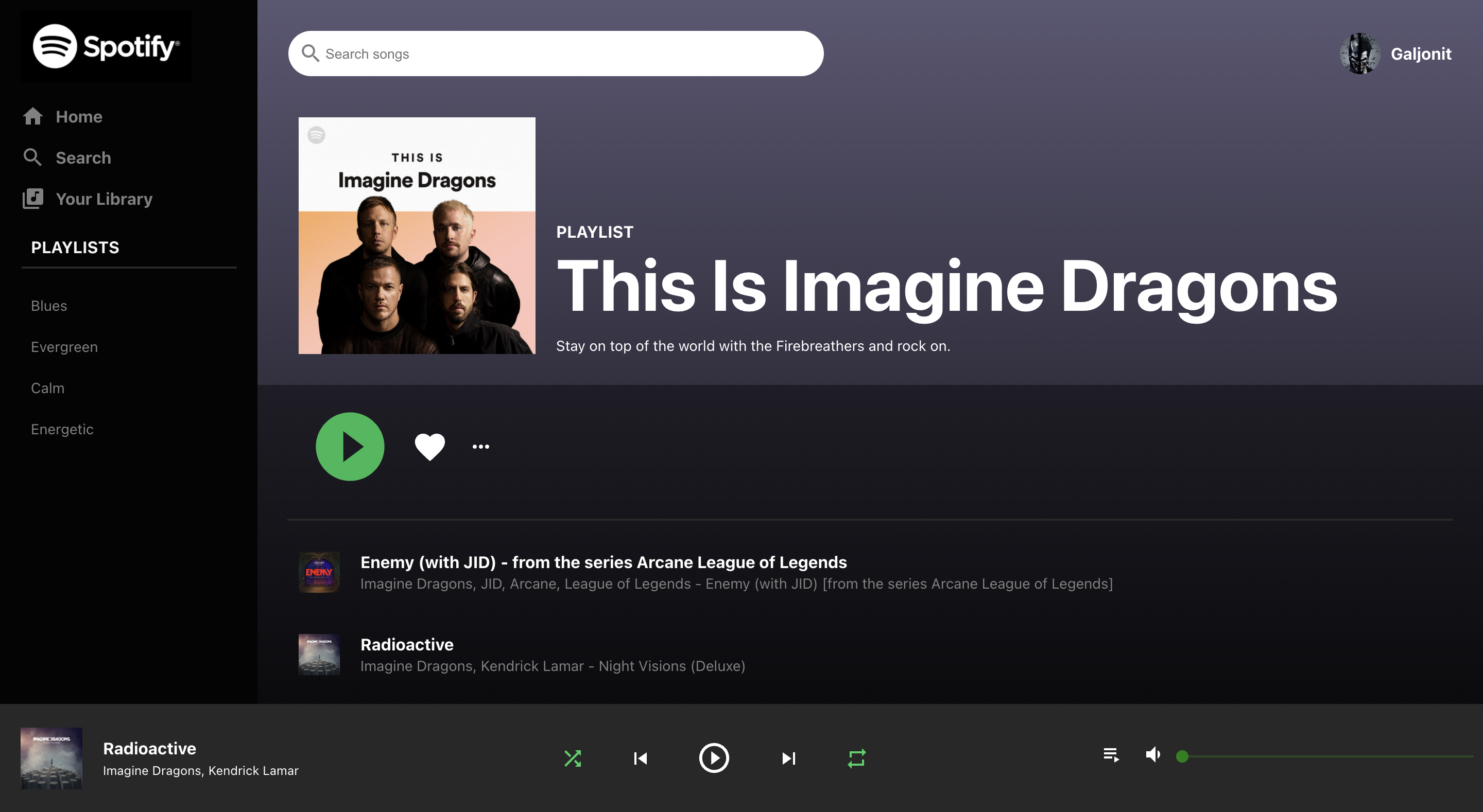 Spotify Clone